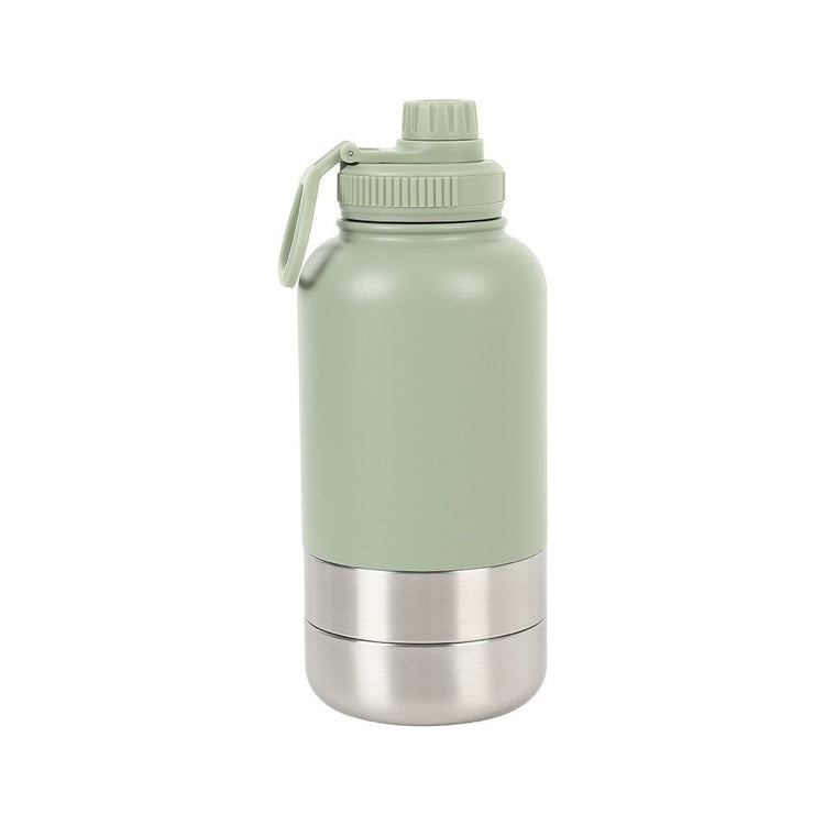 3-in-1 Portable 32oz Dog Insulated Water Bottle