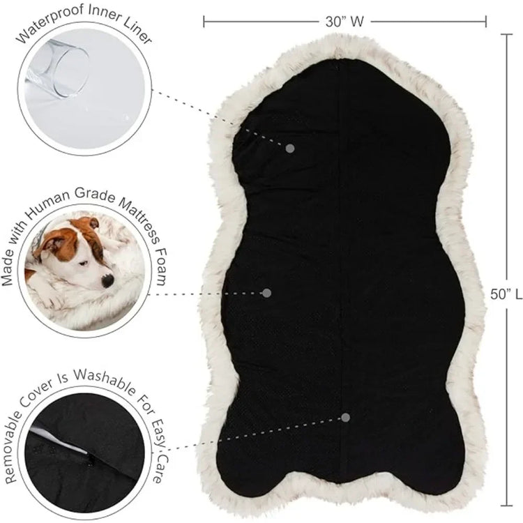 CozyCloud Orthopedic Memory Foam Dog Bed