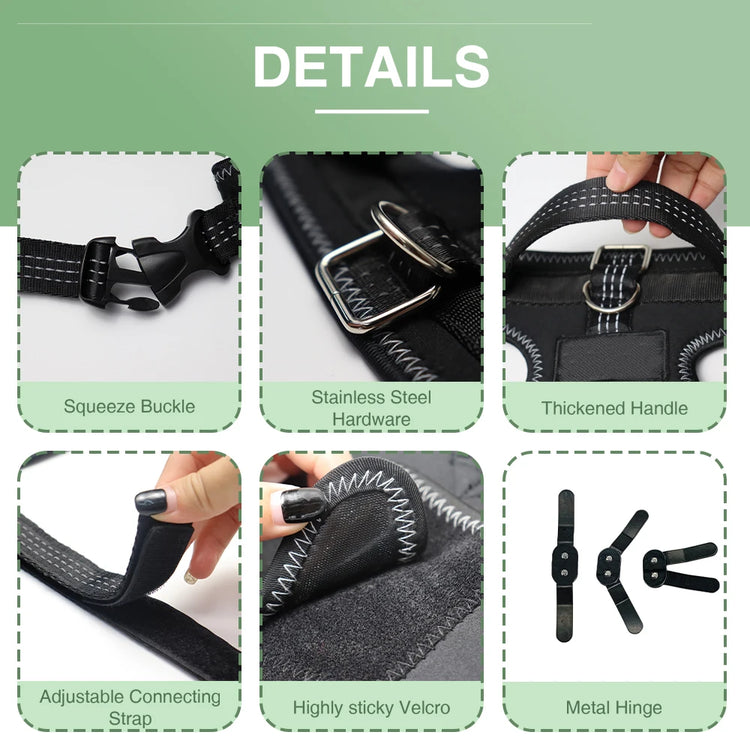 Adjustable Dog Knee Brace for ACL Support