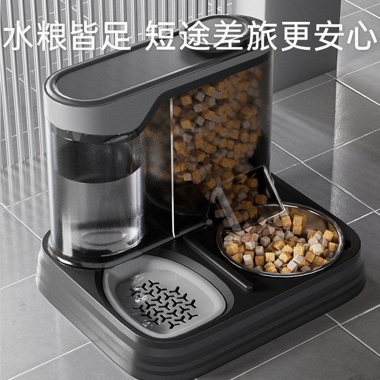 Pets' Bowl Automatic Feeder Water Bowl Integrated Dog Bowl Water Dispenser Pet Supplies Pet Bowl Wholesale Dropshipping