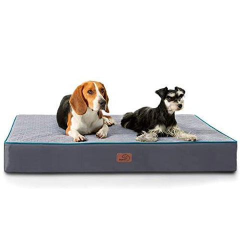Bedsure Orthopedic Dog Bed – Memory Foam (Medium)