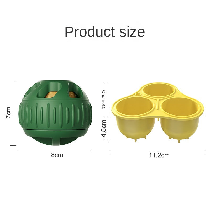 New Silicone Pet Ball Dog Toy Self-hi Interactive Slow Bite Molar Ball Matching Snacks Silicone Ball Mold
