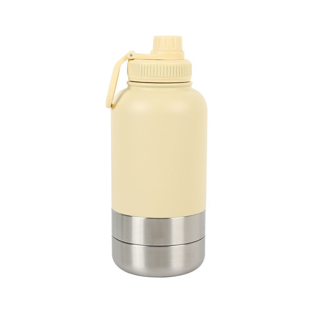3-in-1 Portable 32oz Dog Insulated Water Bottle