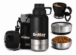 3-in-1 Portable 32oz Dog Insulated Water Bottle