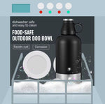 3-in-1 Portable 32oz Dog Insulated Water Bottle