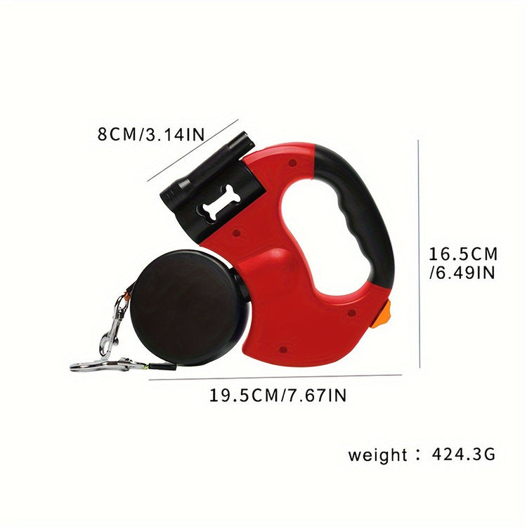 2 In 1 Pet Leash That Can Rotate 360 °   And Stretch Easy To