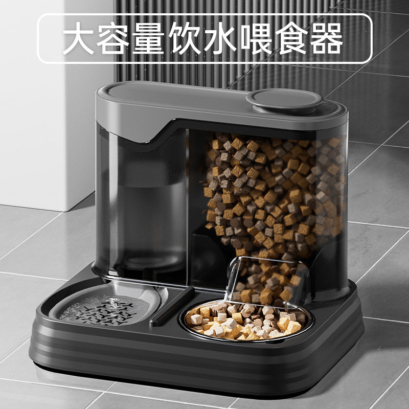Pets' Bowl Automatic Feeder Water Bowl Integrated Dog Bowl Water Dispenser Pet Supplies Pet Bowl Wholesale Dropshipping