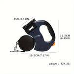 2 In 1 Pet Leash That Can Rotate 360 °   And Stretch Easy To