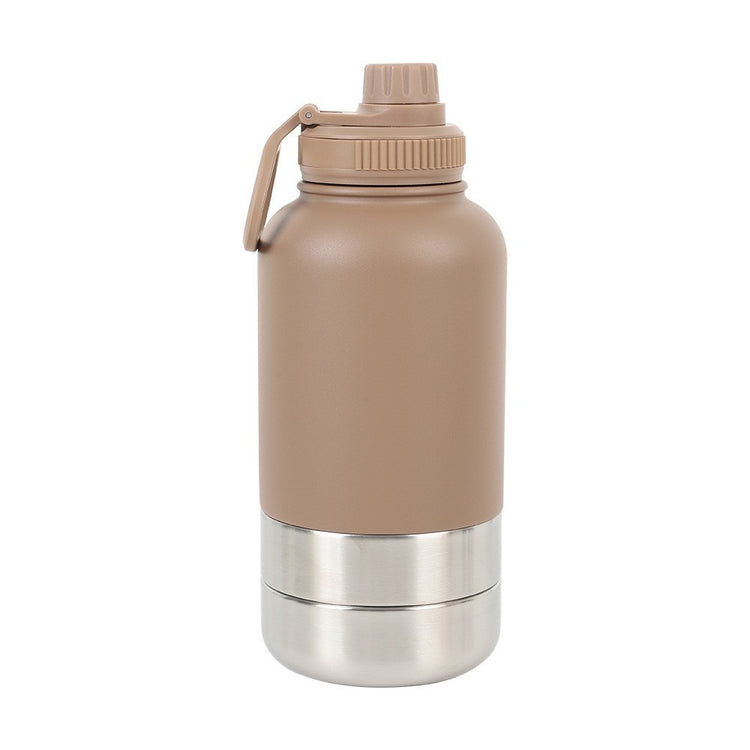 3-in-1 Portable 32oz Dog Insulated Water Bottle