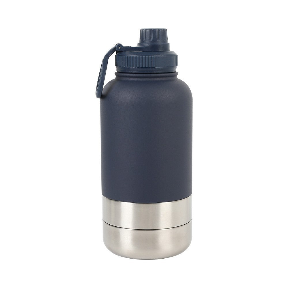 3-in-1 Portable 32oz Dog Insulated Water Bottle